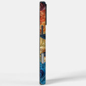 Kleurrijk Belgisch Malinoisportret Case-Mate iPhone Case (Achterkant / Rechts)