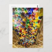 Kleurrijk Bellagio plafond Briefkaart (Voorkant / Achterkant)