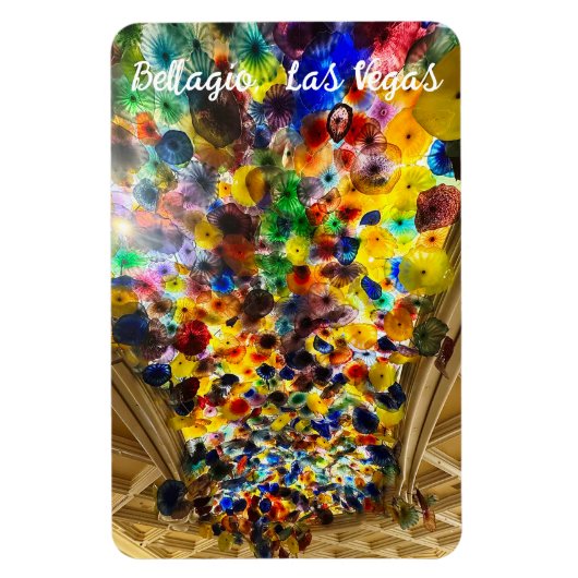 Kleurrijk Bellagio plafond Magneet (Verticaal)