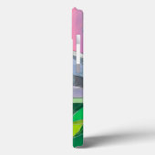 Kleurrijk berglandschap telefoonhoesontwerp Case-Mate iPhone case (Achterkant / Links)