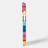 Kleurrijk betonpatroon Case-Mate iPhone case (Achterkant / Links)