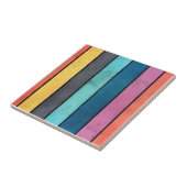 Kleurrijk betonpatroon tegeltje (Zijkant)