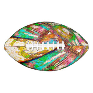 Kleurrijk - bijtend en ruw american football
