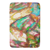 Kleurrijk - bijtend en ruw badmat (Voorkant Verticaal)