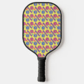 Kleurrijk Bitcoin-patroon Pickleball Paddle (Achterkant)