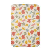 Kleurrijk blad Herfst patroon Badmat (Voorkant Verticaal)