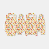 Kleurrijk blad Herfst patroon Bedankdoosjes (Uitgevouwen)