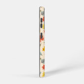 Kleurrijk blad Herfst patroon Samsung Galaxy Hoesje (Rechterkant)