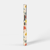 Kleurrijk blad Herfst patroon Samsung Galaxy Hoesje (Rechterkant)