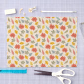 Kleurrijk blad Herfst patroon Tissuepapier (Craft)