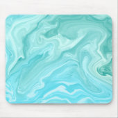 Kleurrijk Blauw Abstract Muismat (Voorkant)