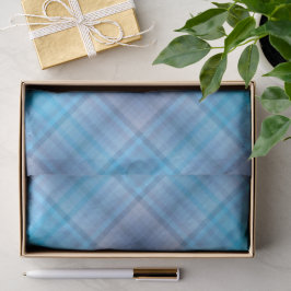 Kleurrijk Blauw Winter Lente Zomer Strepen Patroon Tissuepapier