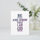 kleurrijk BLIJF NOG STEEDS EN WEET DAT IK GOED BEN Briefkaart (Staand voorkant)