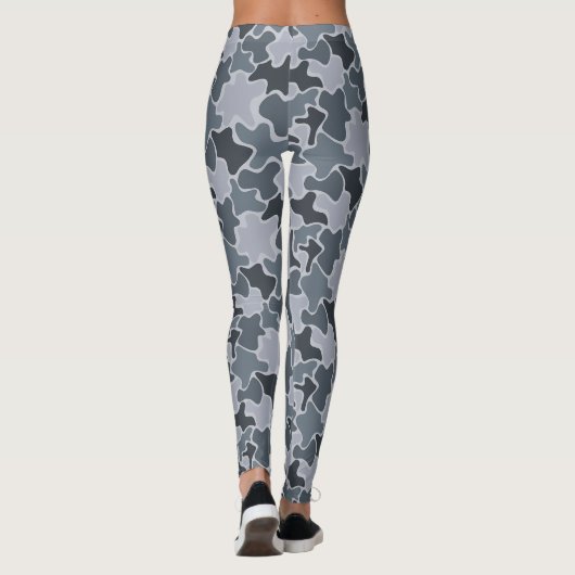 Kleurrijk Blobs Patroon Leggings (Achterkant)