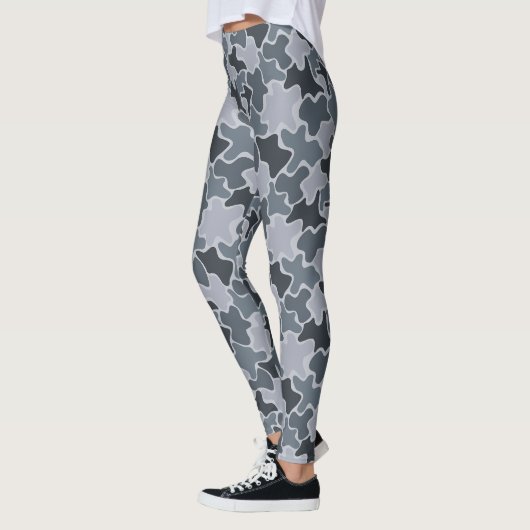 Kleurrijk Blobs Patroon Leggings (Links)