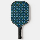 Kleurrijk Bloem Naadloos Patroon Pickleball Paddle (Achterkant)