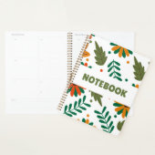 Kleurrijk Bloem Notitieboek – Minimalistische Plan (Display)