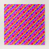 Kleurrijk Bloemblad Mandala Patroon Legpuzzel (Horizontaal)