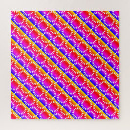 Kleurrijk Bloemblad Mandala Patroon Legpuzzel