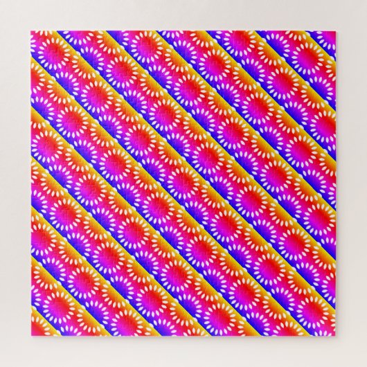 Kleurrijk Bloemblad Mandala Patroon Legpuzzel (Verticaal)