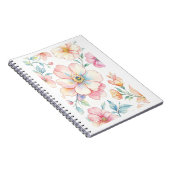 Kleurrijk bloemen notitieboek (Rechterzijde)