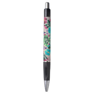 Kleurrijk Bloemen Patroon Pen