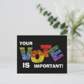 Kleurrijk Bloemen STEM Briefkaart (Staand voorkant)