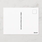 Kleurrijk Bloemen STEM Briefkaart (Achterkant)