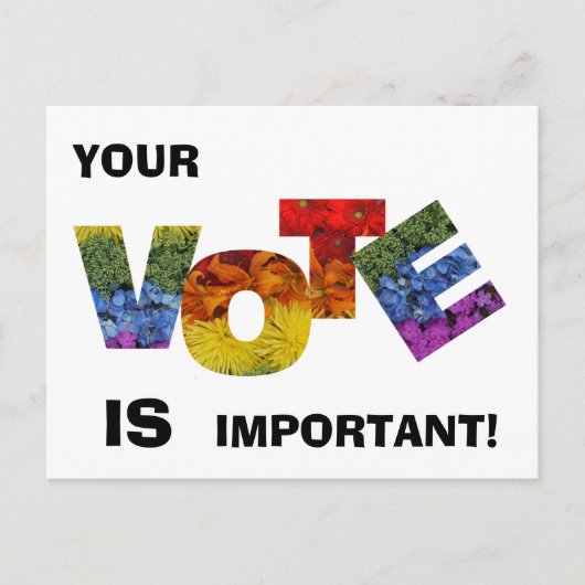 Kleurrijk Bloemen STEM Briefkaart (Voorkant)