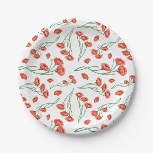 Kleurrijk bloemenboeket Papier Bord (Voorkant)