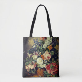  kleurrijk bloemenboeket tote bag