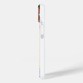 Kleurrijk Bloemenkader Case-Mate iPhone Case (Achterkant / Links)
