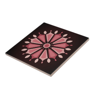 KLEURRIJK BLOEMENKUNST KADO DOCHTER MOM BOSS 2026 TEGELTJE