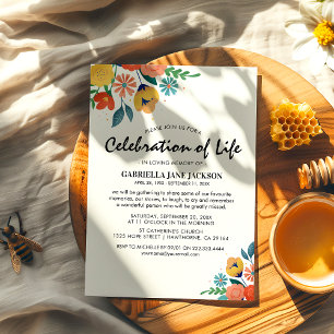 Kleurrijk Bloemenmonument   Viering van het leven Kaart