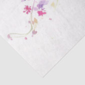 kleurrijk bloemenpapier tissuepapier (Detail)