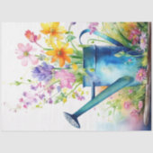 kleurrijk bloemenpapier tissuepapier (Voorkant)