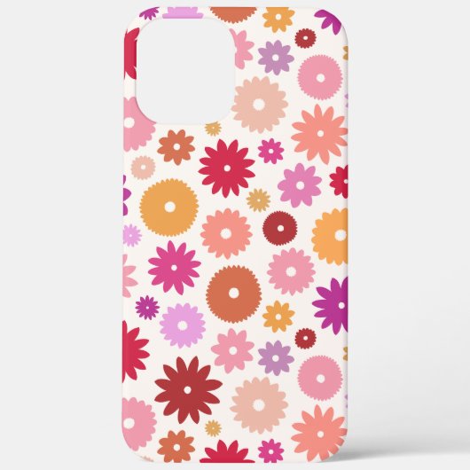 Kleurrijk Bloemenpatroon Case-Mate iPhone Case (Achterkant)