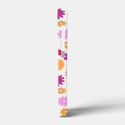 Kleurrijk Bloemenpatroon Case-Mate iPhone Case (Achterkant / Links)