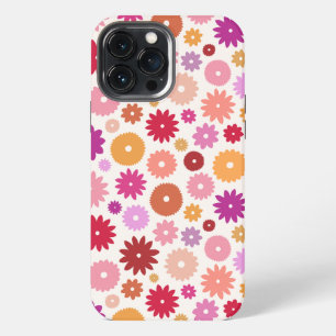 Kleurrijk Bloemenpatroon iPhone 13 Pro Max Hoesje