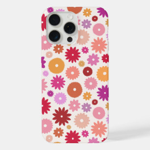 Kleurrijk Bloemenpatroon iPhone 15 Pro Max Case