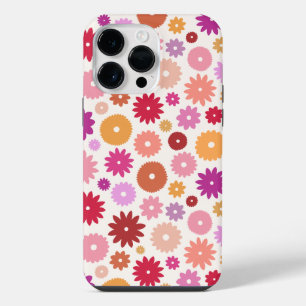 Kleurrijk Bloemenpatroon iPhone 14 Pro Max Hoesje