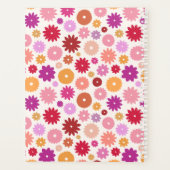 Kleurrijk Bloemenpatroon Planner (Achterkant)