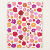 Kleurrijk Bloemenpatroon Planner (Voorkant)