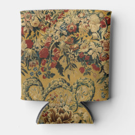 Kleurrijk bloementapijtpatroon blikjeskoeler