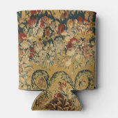 Kleurrijk bloementapijtpatroon blikjeskoeler (Achterkant)