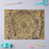 Kleurrijk  bloementapijtpatroon tissuepapier (Craft)