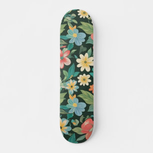 Kleurrijk Bloemig/Lente  Persoonlijk Skateboard