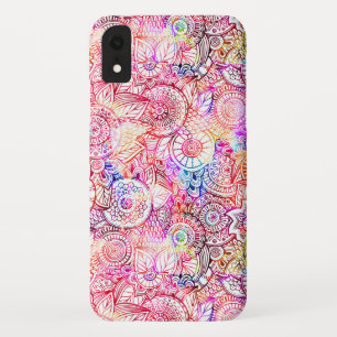 Kleurrijk Bloemig Mandala Patroon Case-Mate iPhone Case