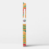 Kleurrijk bloemig naadloos patroonontwerp Case-Mate iPhone case (Achterkant / Links)