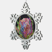 Kleurrijk Bloemig Ornament (Rechts)